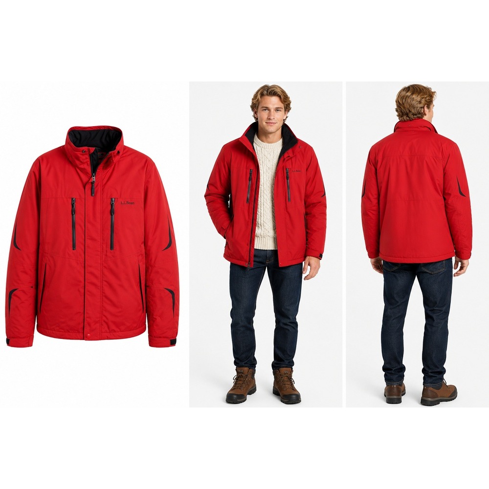 L.L. Bean Ski Jacket M Gorpcore Winter Alpine Snowboarding Hiking Outdoor Skiing